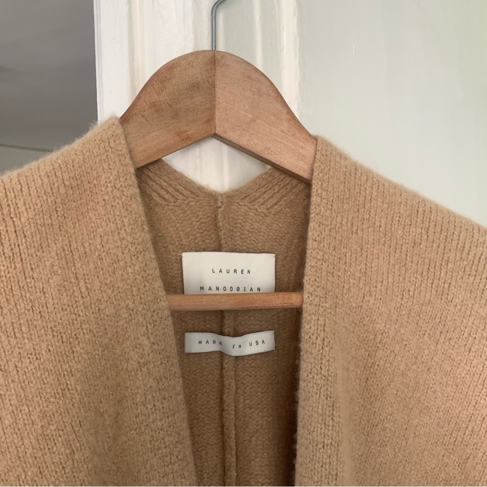 Lauren Manoogian Dolman Cashmere Open Cardigan - Picture 2 of 15